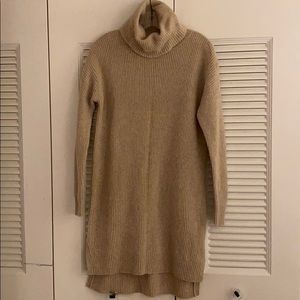 Turtle neck sweater dress / tunic